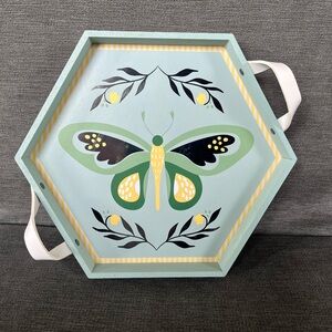 Target Bullseye Playground Wooden Decorative Tray